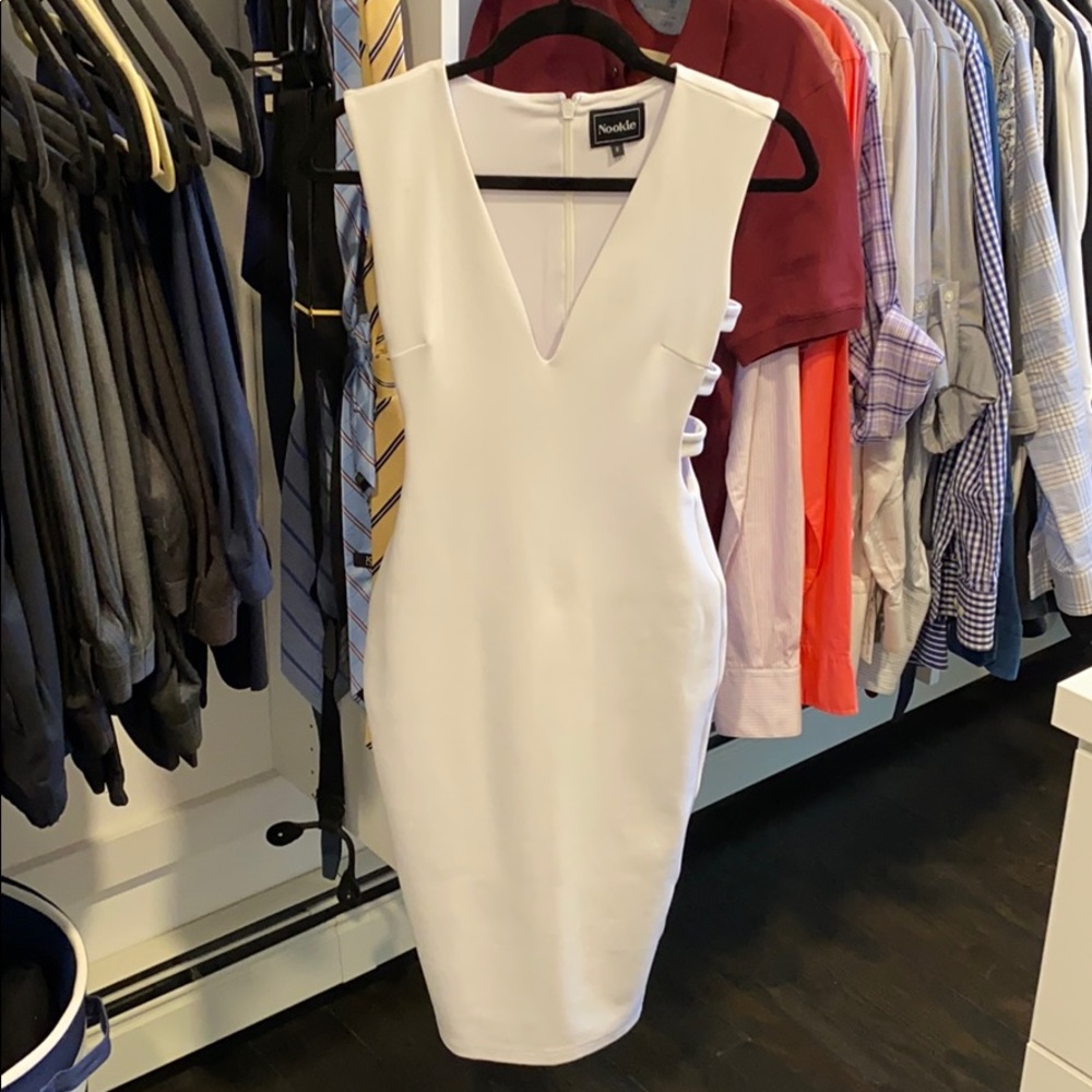 Nookie white cocktail dress